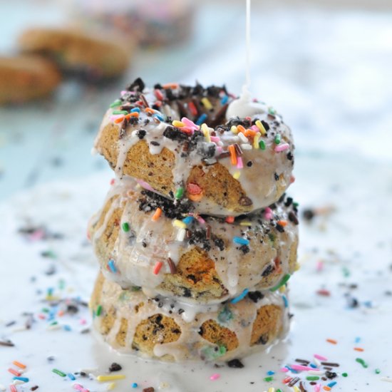 Funfetti Cookies & Cream Donuts