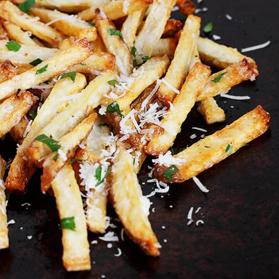 Garlic Aioli Parmesan Fries