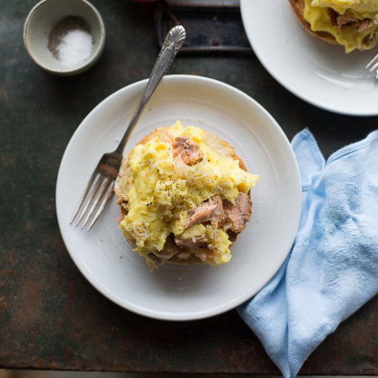 Smoked Trout and Scrambled Eggs