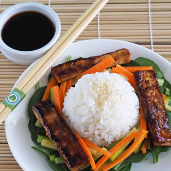 Tofu Sushi Bowls