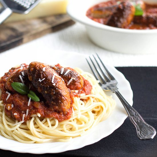 Spaghetti and Sausage Ragu Sauce