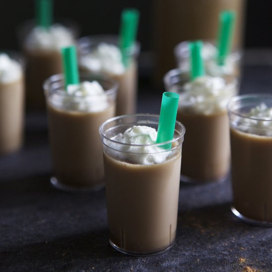 Pumpkin Spice Latte Jello Shots