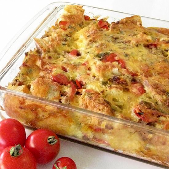 Overnight Breakfast Casserole