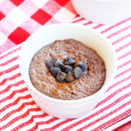 Chocolate Chia Seed Pudding