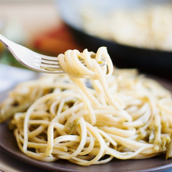 Linguine with Green Beans