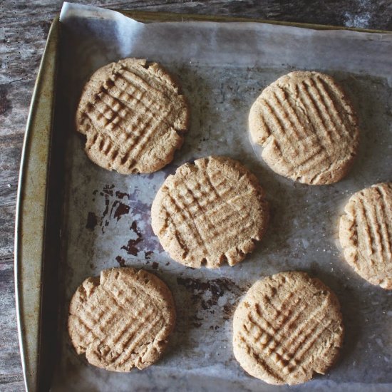 GF Peanut Butter Snickerdoodles