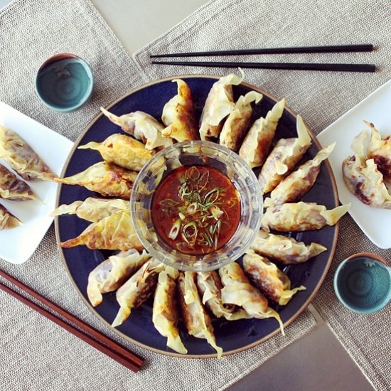 Yaki Gyōzas – Japanese Dumplings