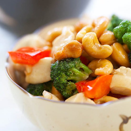 Honey Cashew Chicken