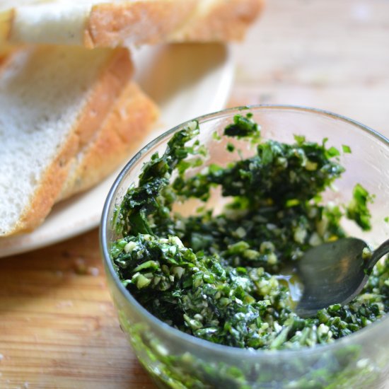 Hand-Chopped Pesto