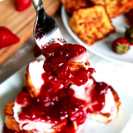 Angel Food Cake French Toast