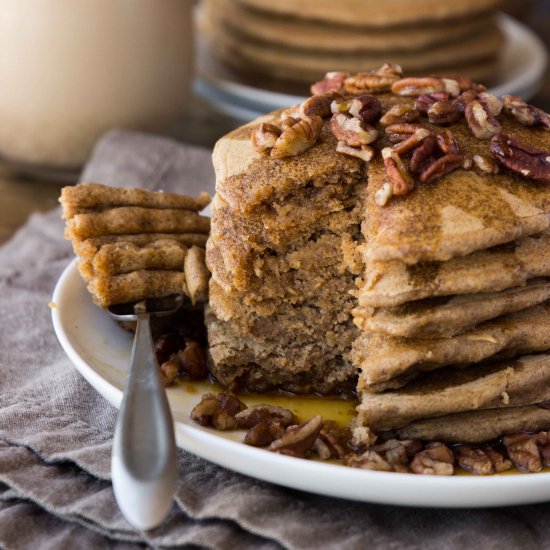 Maple Chai Spice Pancakes