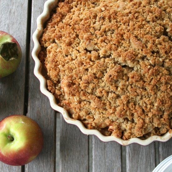 Old-Fashioned Apple Crisp