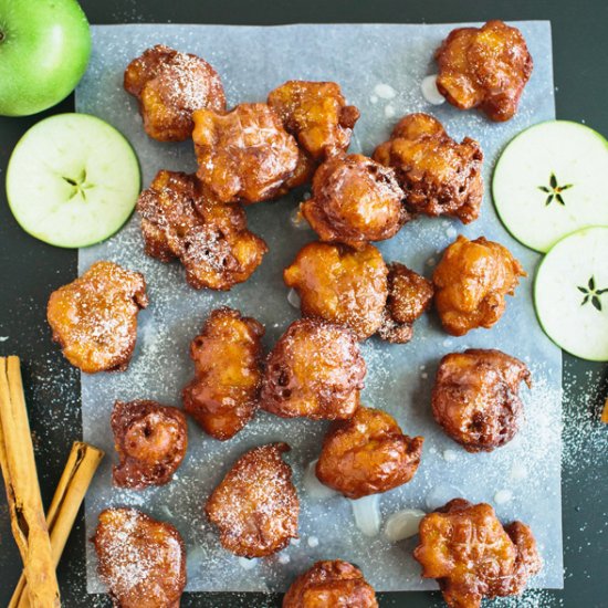 Apple Fritter Bites