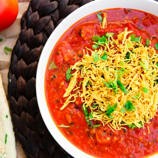 Tomato Sev Curry