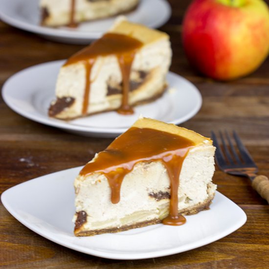 Caramel Apple Cheesecake