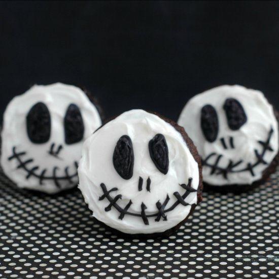 Jack Skellington Cupcakes