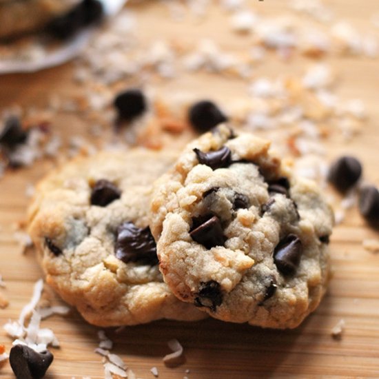 Coconut Chocolate Chip Cookies