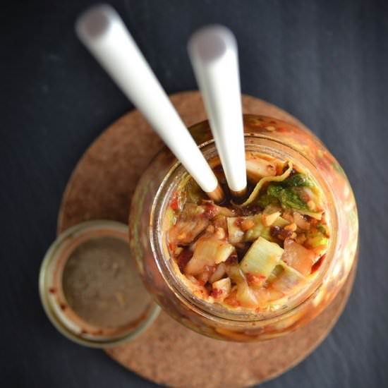 Kimchi, Fermented Korean Cabbage