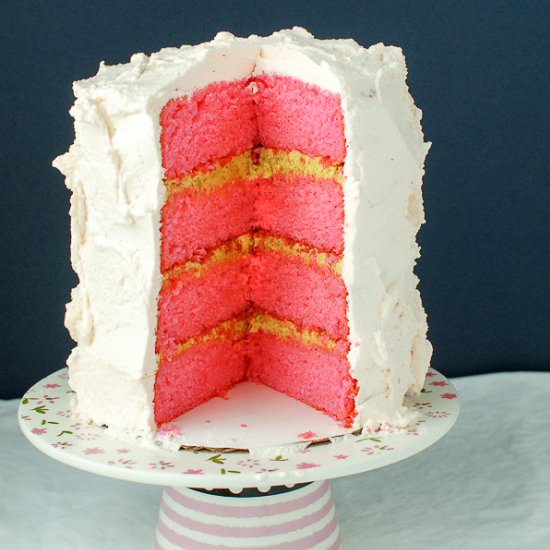 Rose-Flavored Cake {gluten-free}