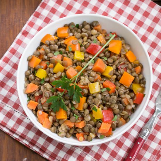 French Lentil Salad