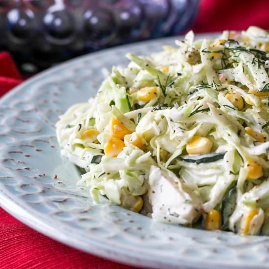 Crab and Cabbage Salad