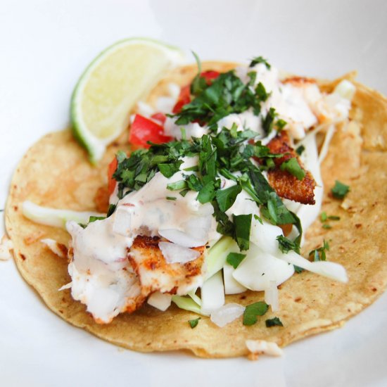 Fresh and Spicy Fish Tacos