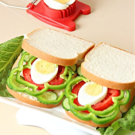 Boiled Egg Sandwich