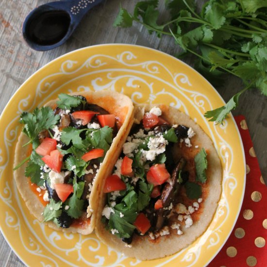 Balsamic Portobello Tacos