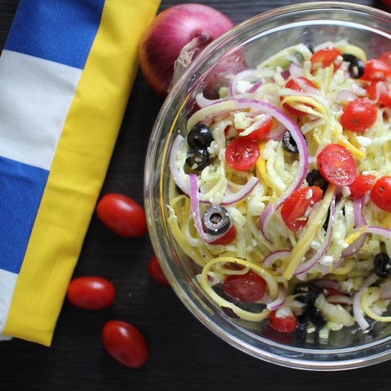 Mediterranean Salad – Zoodle