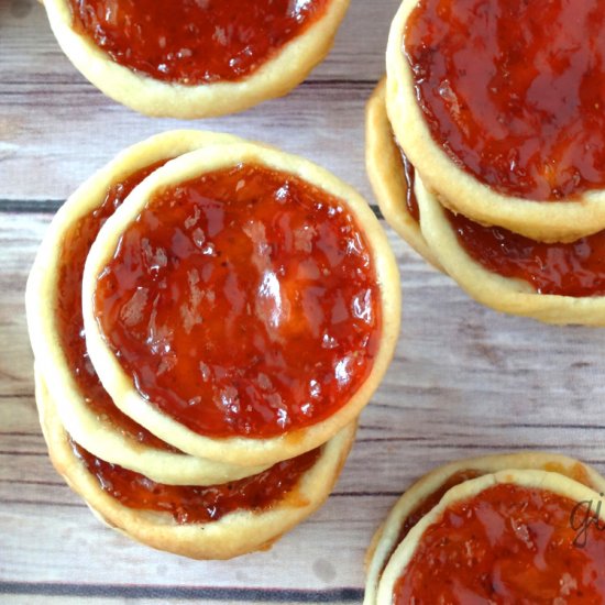 Berry Tartlet Biscuits