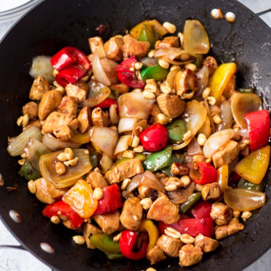 Chicken and Vegetables Stir-Fry