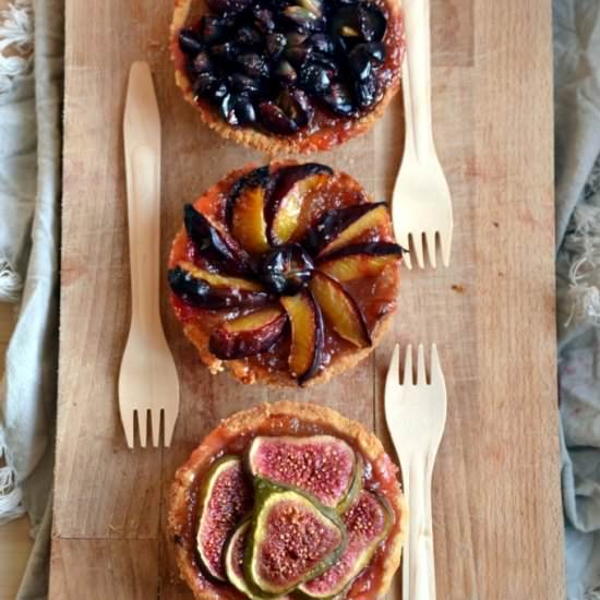 September Jam and Fruit Filled Tart