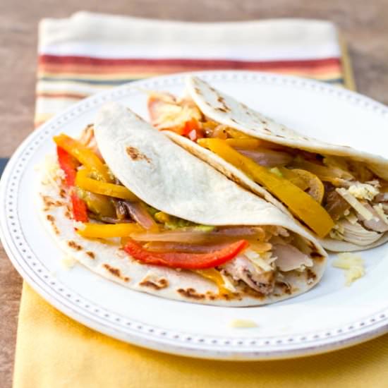 Grilled Chicken Fajitas