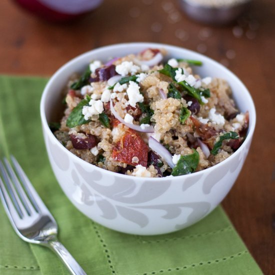 Easy Greek Quinoa