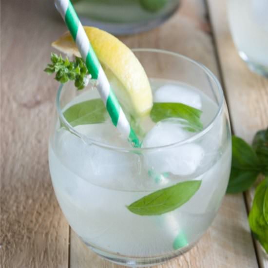 Basil Vodka Lemonade