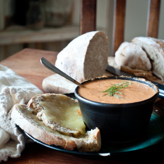 Fennel and Tomato Soup