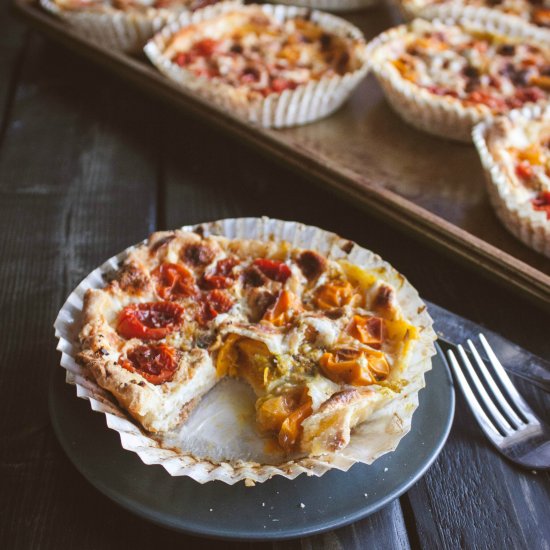 Grape Tomato Tarts