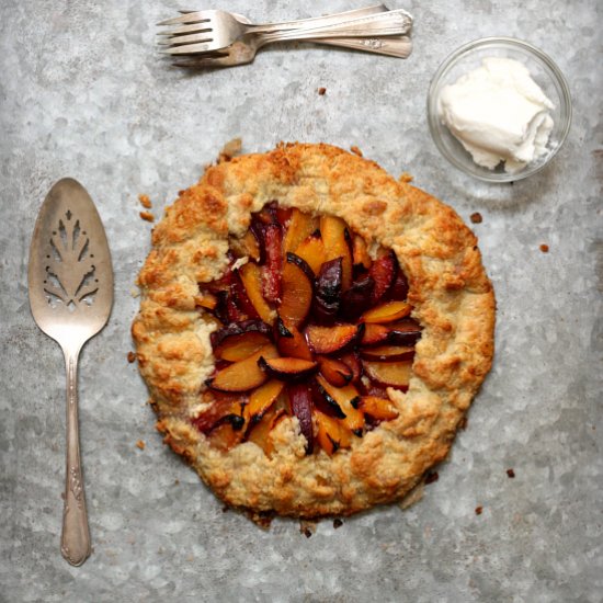 Plum Crostata