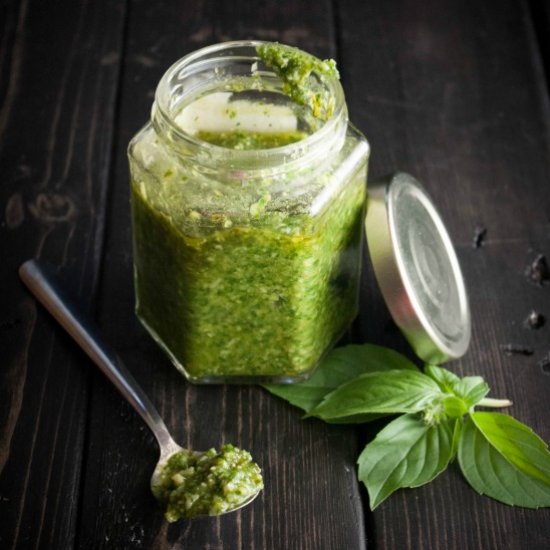 Lemon Basil Pesto