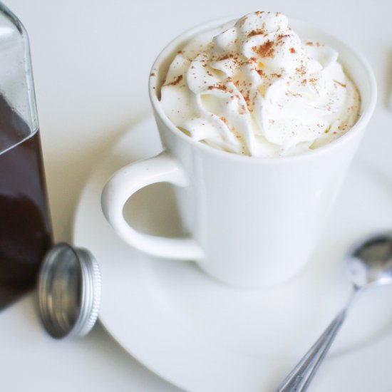 Homemade Pumpkin Spice Coffee Syrup