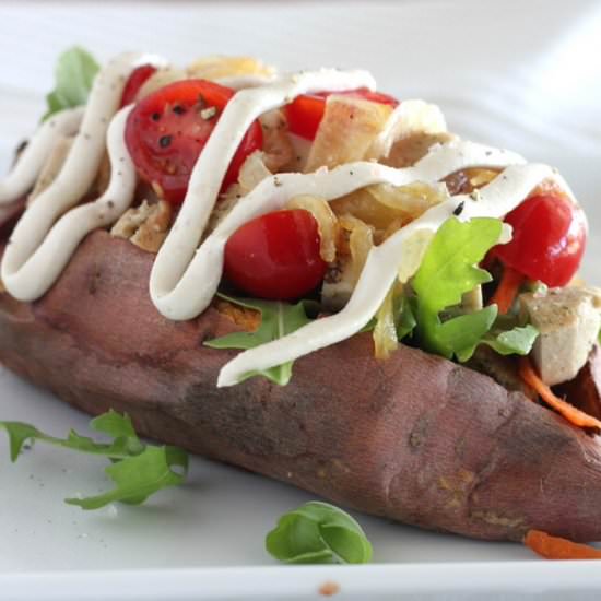 Stuffed Sweet Potatoes