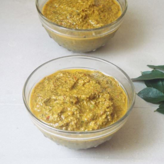 Curry Leaves Chutney