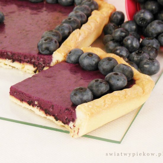 Blueberry tart