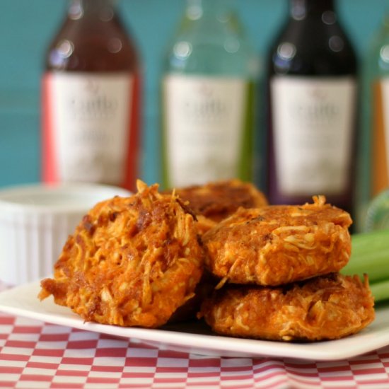 Cheesy Buffalo Chicken Cakes