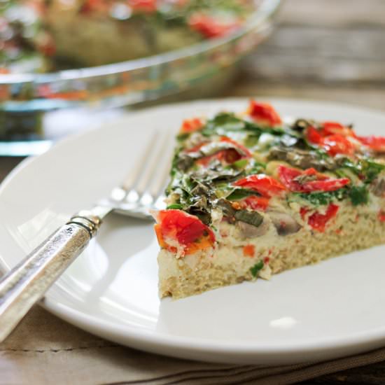 Crustless Quinoa Quiche