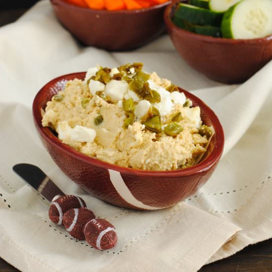 Feta & Roasted Jalapeño Hummus