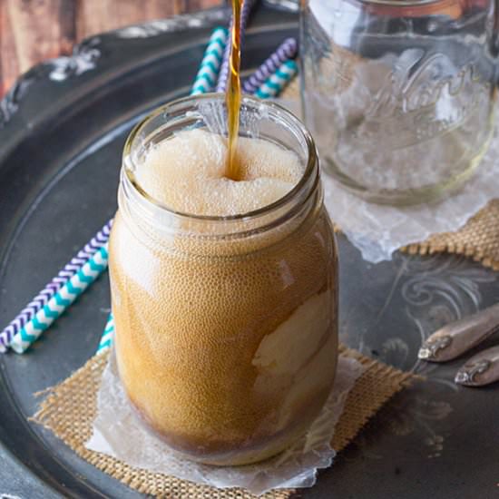 Spiced Baileys Ice Cream Floats