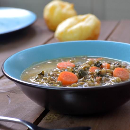 Lentil Soup with Kale