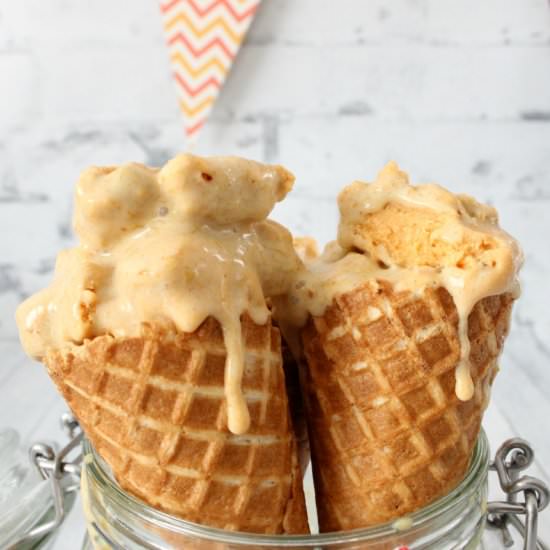 Pumpkin spice latte ice cream