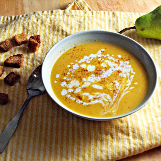 Creamy Vegan Pumpkin Soup